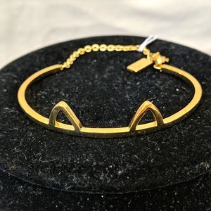 NWT Kate Spade Out West cat ear cuff bracelet